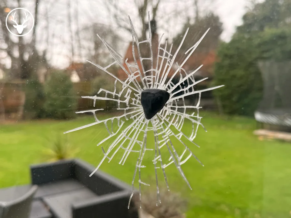 Broken Glass Prank Piece