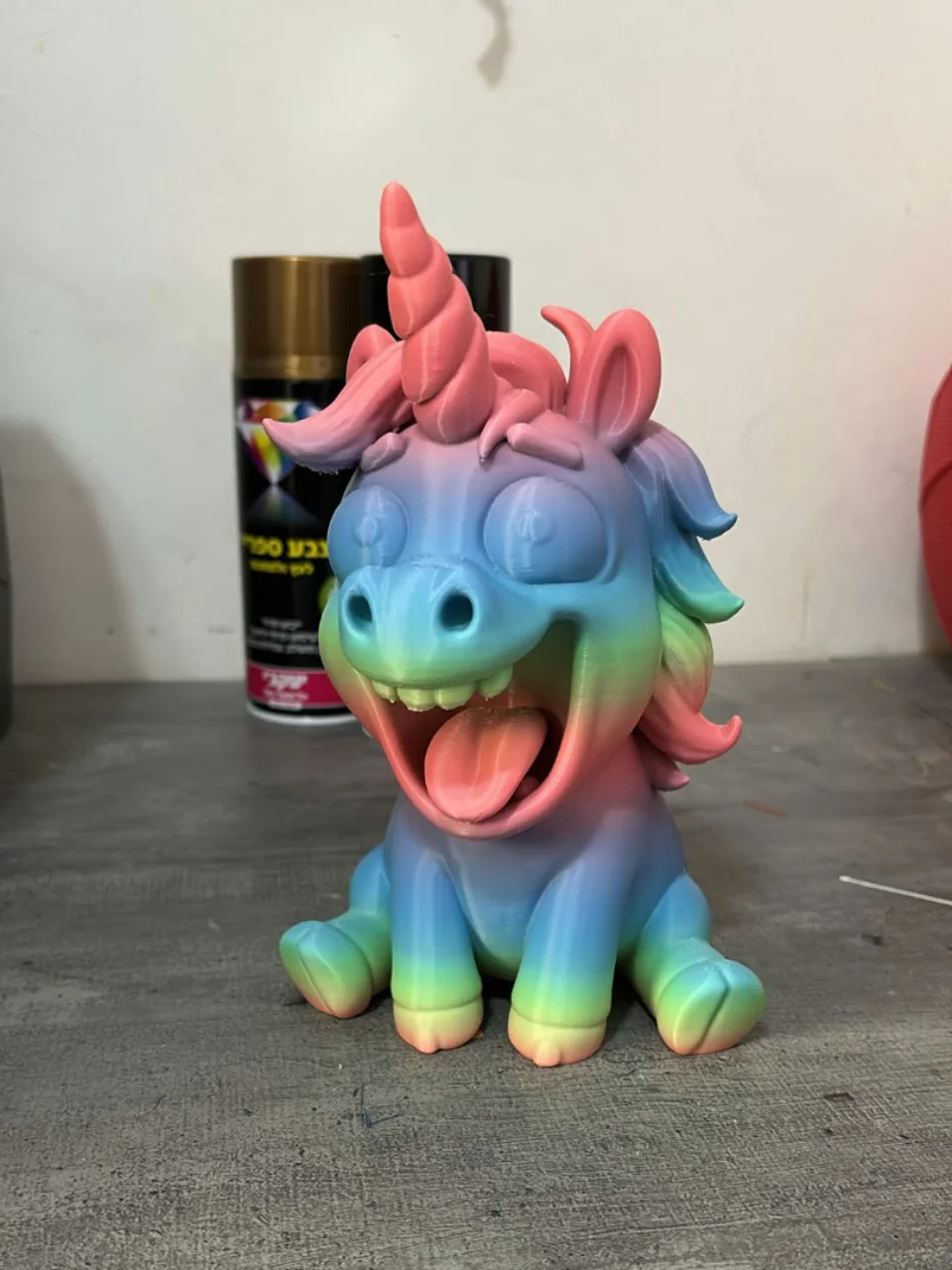 Crazy Unicorn Figure