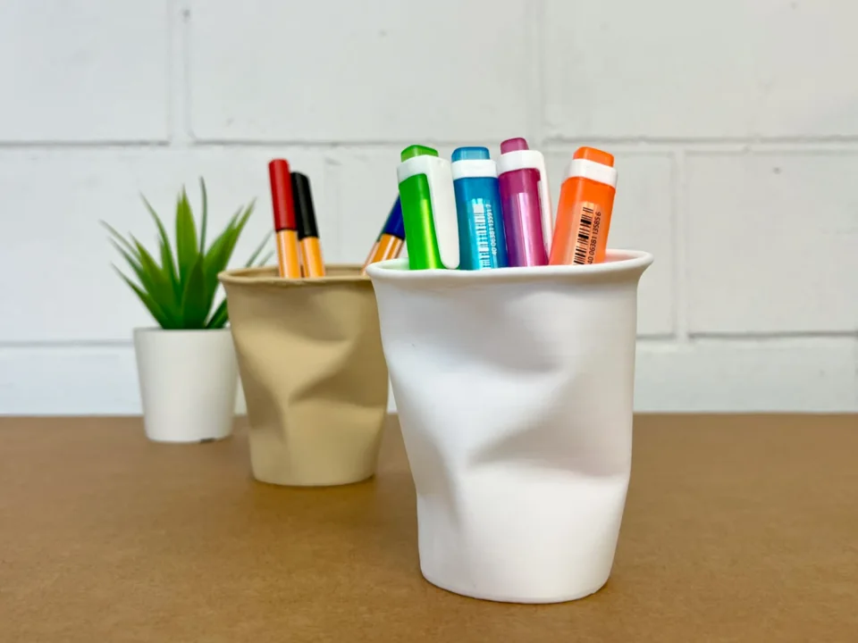 Crushed Paper Cup Prop