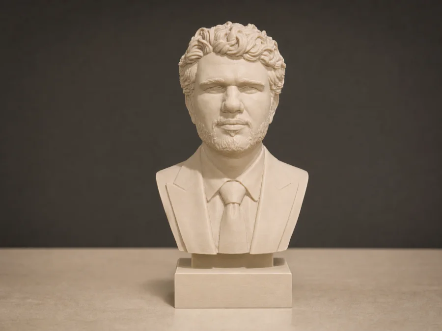 Examples of custom portrait sculpture models