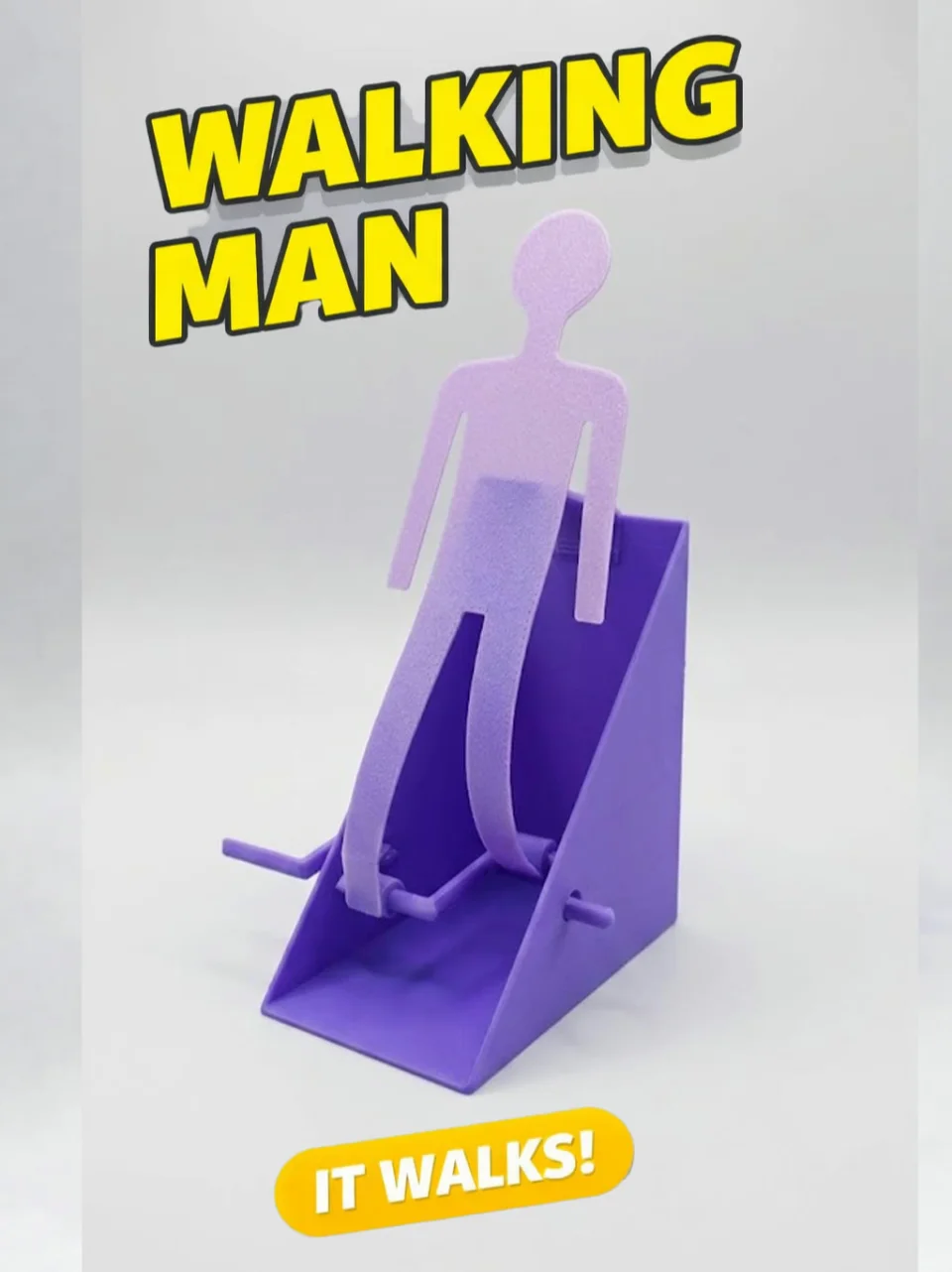 Hand-Crank Walking Figure