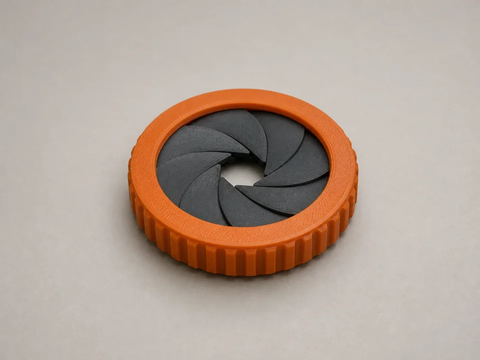 Mechanical Iris Fidget