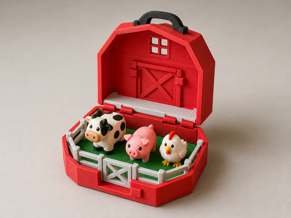 Mini Play Farm Set