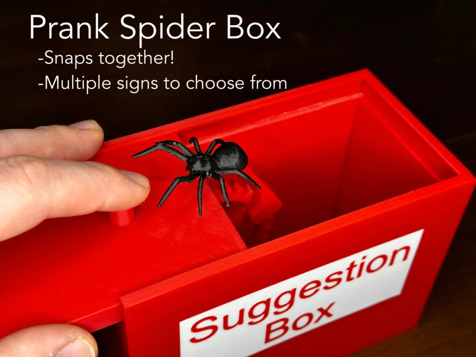 Prank Spider Box