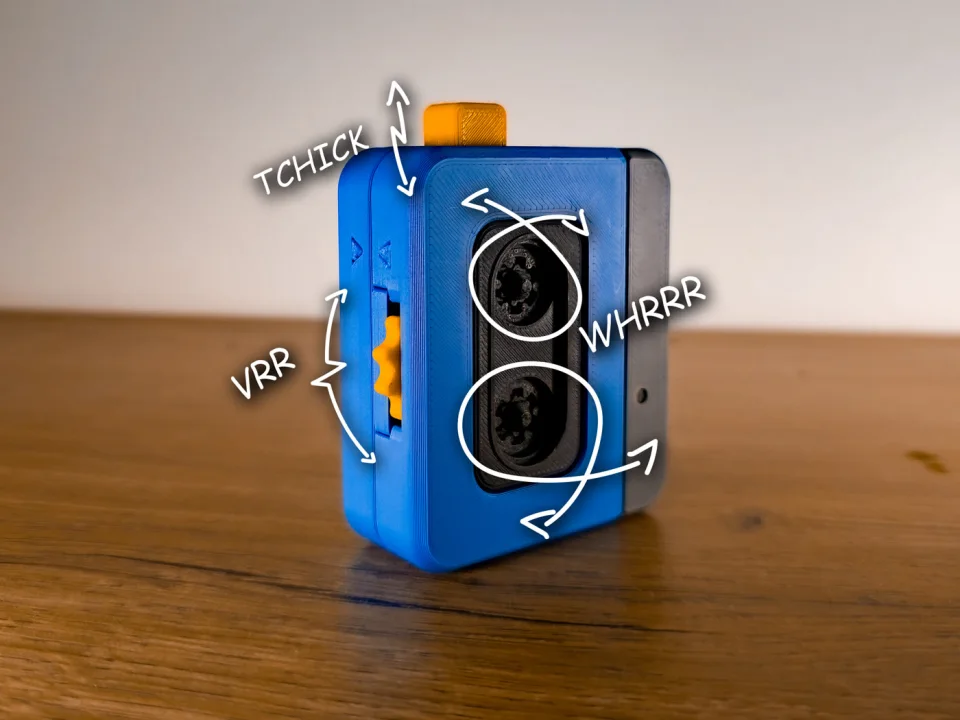 Retro Cassette 4-in-1 Fidget