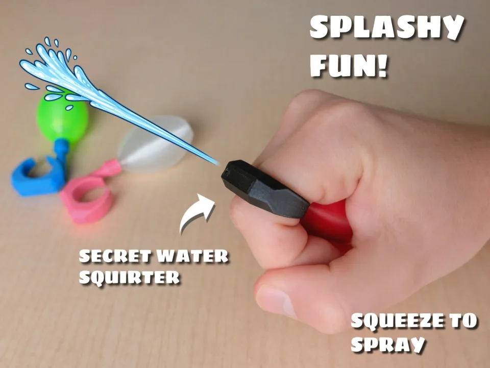 Secret Water Prank Ring