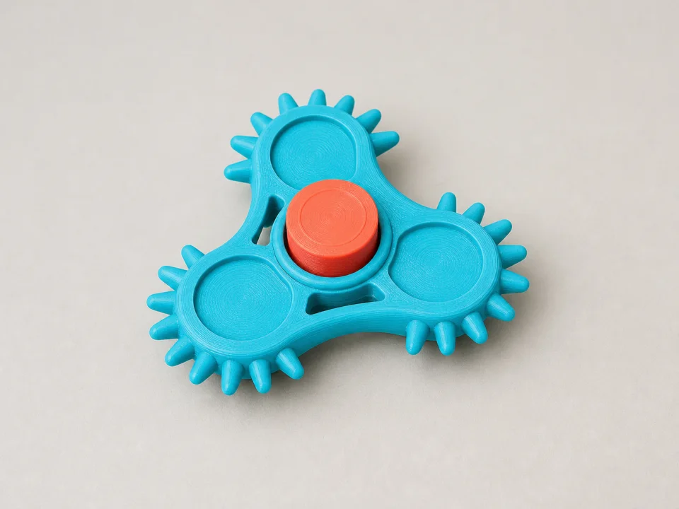 Spiky Click Spinner
